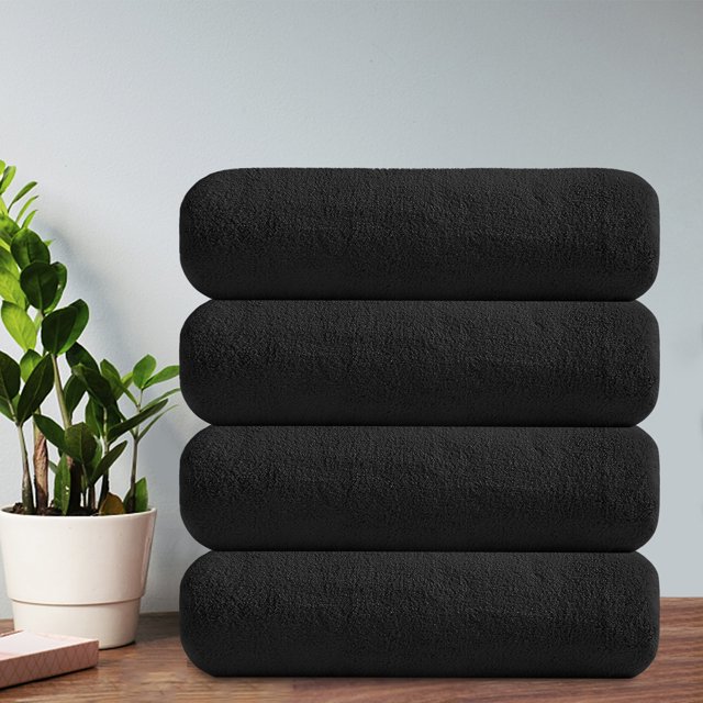 Green Essen 4 Pack Oversized Bath Towels 700 GSM Soft Shower Towels 35