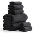 thumbnail image 1 of Green Essen 8 Pack Extra Large Bath Towel35"x 70" Highly Absorbent Quick Dry Bath Sheets Bath Towel Oversized Clearance Soft Shower Towels for Bathroom Spa Hotel Gym(Black), 1 of 8