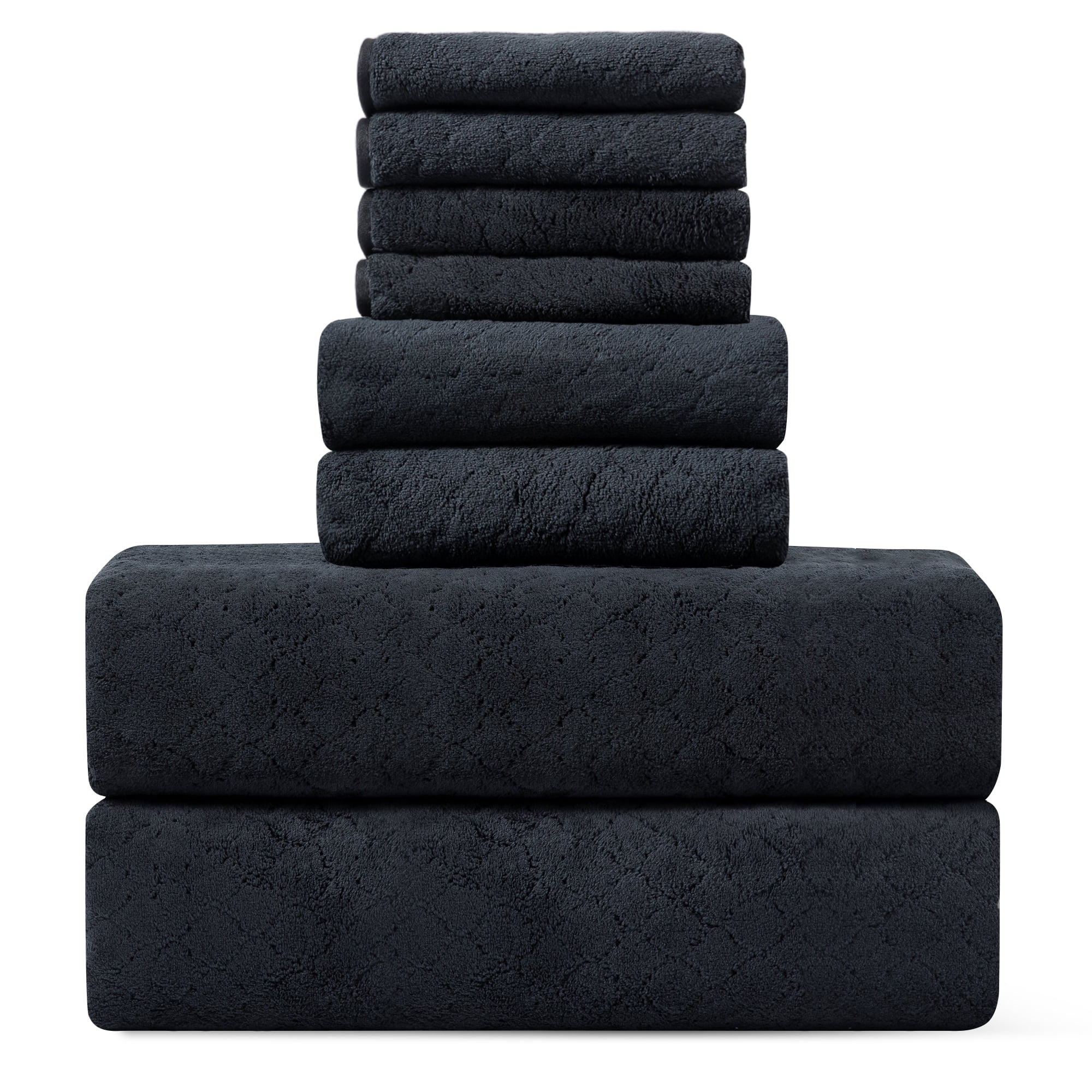 Green Essen 8 Pack Extra Large Bath Towel35"x 70" Highly Absorbent