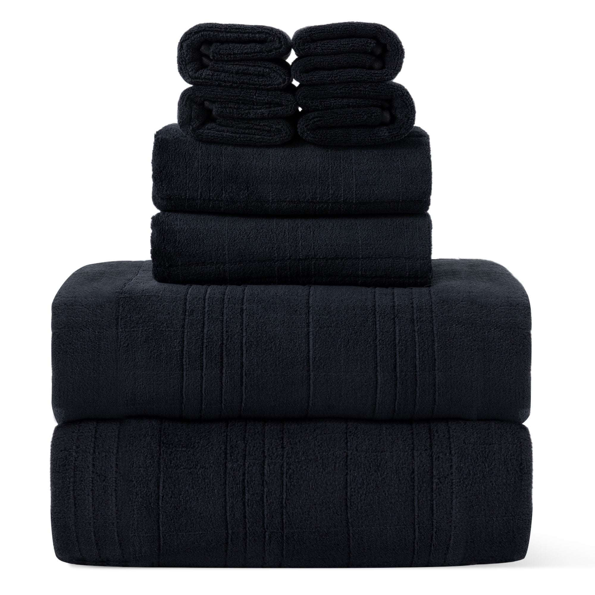 Green Essen 8 Pack Oversized Bath Towel Sets 35''x 70''Soft Extra Large