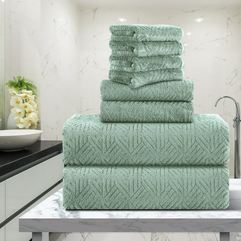 Green Essen 8 Pack Extra Large Bath Towel35x 70 Highly Absorbent Quick  Dry Bath Sheets Bath Towel Oversized Clearance Soft Shower Towels for  Bathroom Spa Hotel Gym(Brown) 