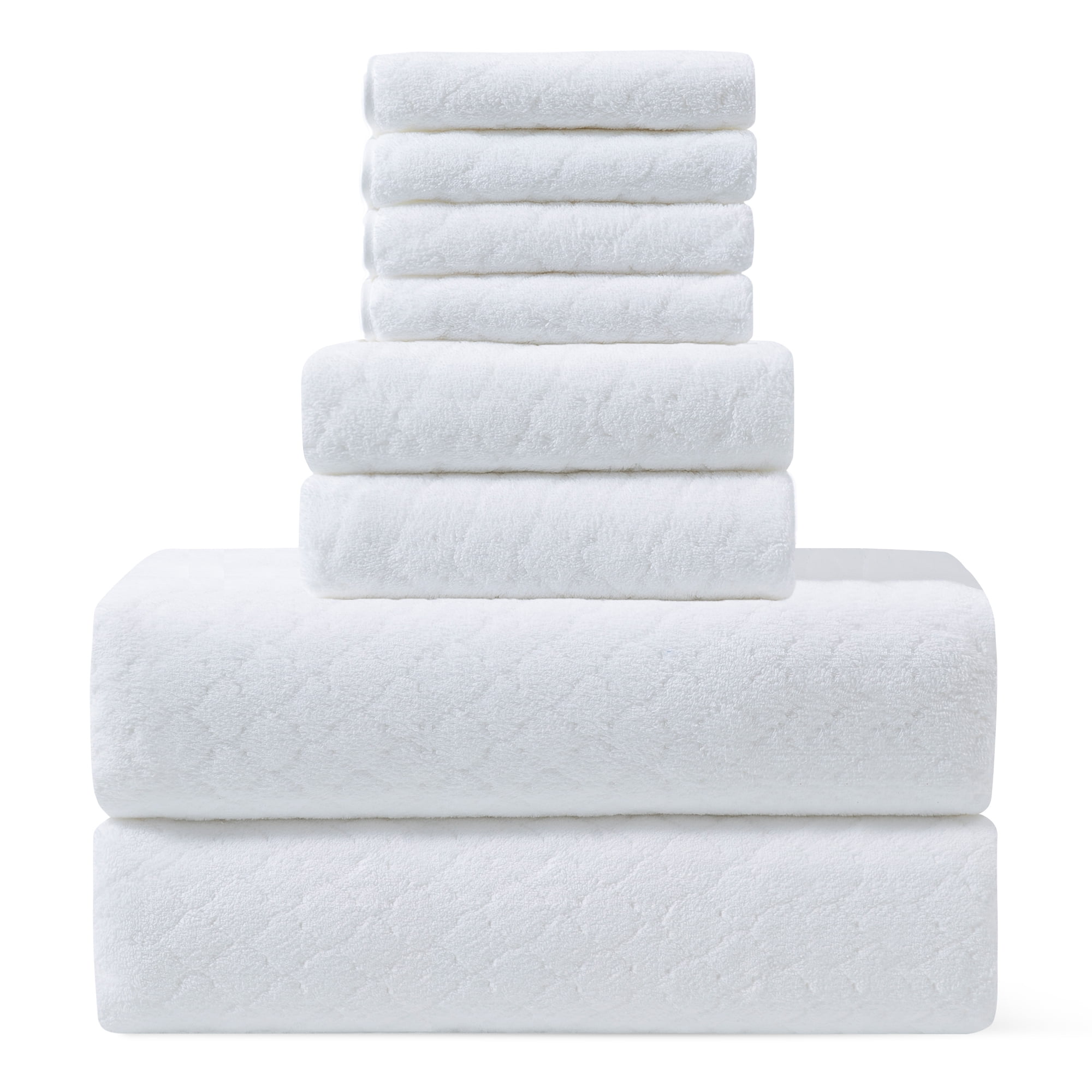 Green Essen 8 Pieces Extra Large Bath Towel35"x 70" Highly Absorbent