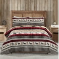 thumbnail image 1 of Green Essen Rustic Quilt Sets Queen/Full Size Reversible Lodge Bedding Set Microfiber Moose Bear Bedspread Lightweight Coverlet Cabin Decor, 1 of 8