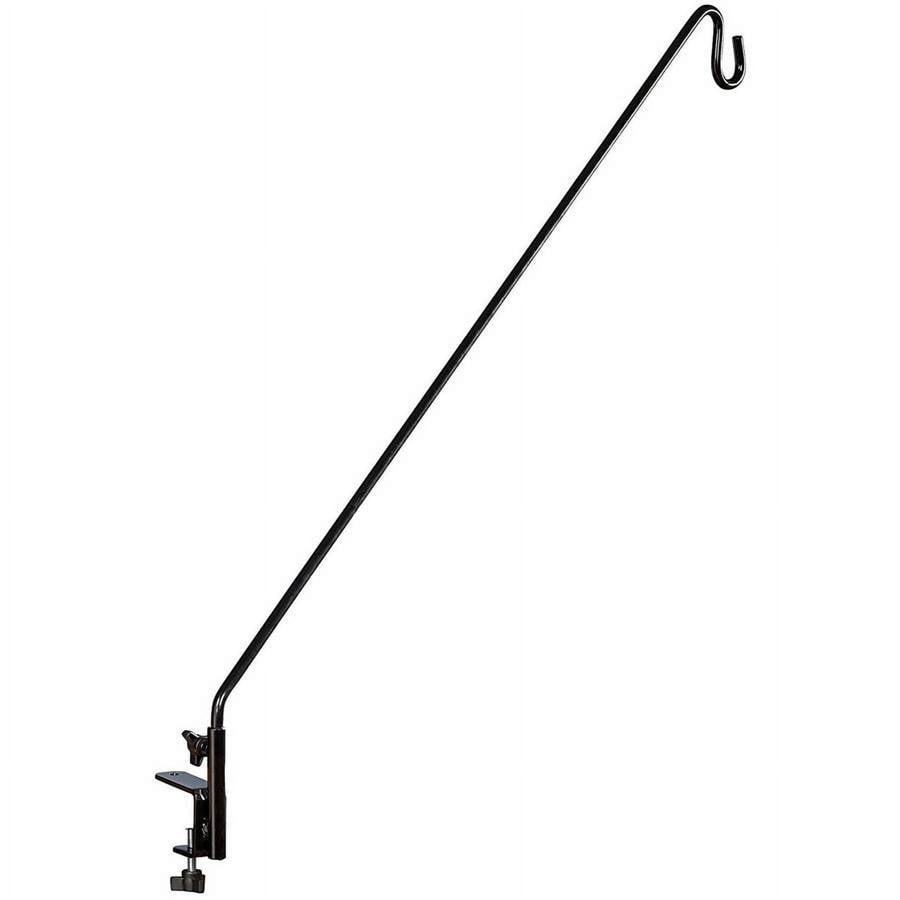 Green Esteem Stokes Select Bird Feeder Pole, 36-Inch Reach, Deck ...
