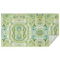thumbnail image 1 of Green Ethnic Paisley Pattern Rectangle Tablecloth 60"x102",Waterproof Polyester Rectangle Table Cloth, Wipeable Spillproof Polyester Tablecloth for Dining, Camping, Indoor and Outdoor, 1 of 6