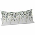 thumbnail image 1 of Green Eucalyptus Body Pillow Covers 20"x54", Watercolor Spring Weeping Botanical Soft Brushed Microfiber Breathable Throw Pillow Covers, Decorative Pillowcase with Zipper for Couch Sofa Bedroom, 1 of 9