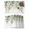 thumbnail image 1 of Green Eucalyptus Leaves Placemats Set of 6, Summer Botanical Weeping Placemats for Dining Table, Place Mats for Kitchen Tabletop, Waterproof Wipeable Dining Table Mats Set, 1 of 9