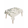 thumbnail image 1 of Green Eucalyptus Rectangle Tablecloth, Farmhouse Weeping Leaves on Linen Waterproof & StainResistant Tablecloth, Washable Oil-proof Table Cover for Dining/Party/Wedding/Camping/Buffet 60x84 In, 1 of 9