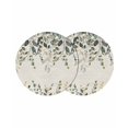 thumbnail image 1 of Green Eucalyptus Round 13 Inch Placemats Set of 2, Farmhouse Weeping Leaves on Linen HeatResistant Non Slip Place Mats for Dining Table, Wipeable Braided Kitchen Table Mats for Housewarming, 1 of 9