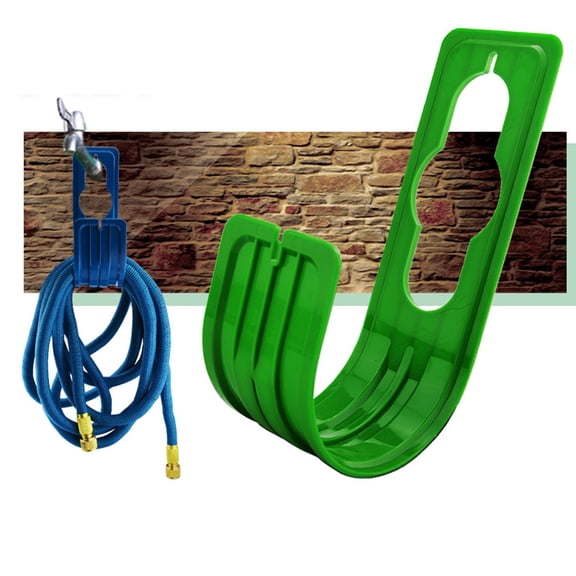 Green Expandable Garden Hose Hanger Storage Hook Rack, By Meiiso, Large Inventory!