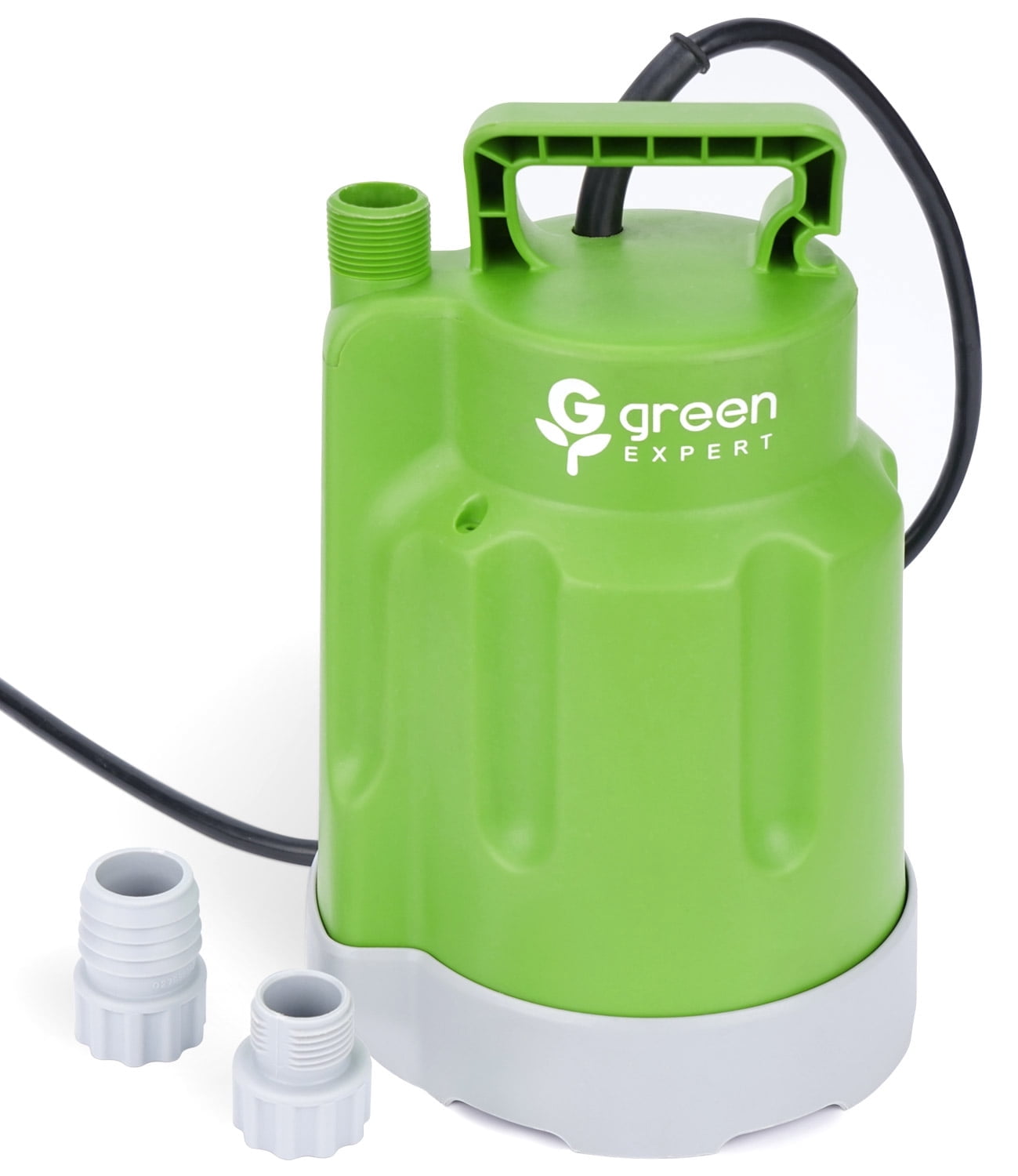 Green Expert 1/4HP Submersible Utility Pump High Flow 1800GPH for Quickly Water Removal Household Drainage Pump Easy to Use in Pools Hot Tub Flooded House Suit to Garden Hose