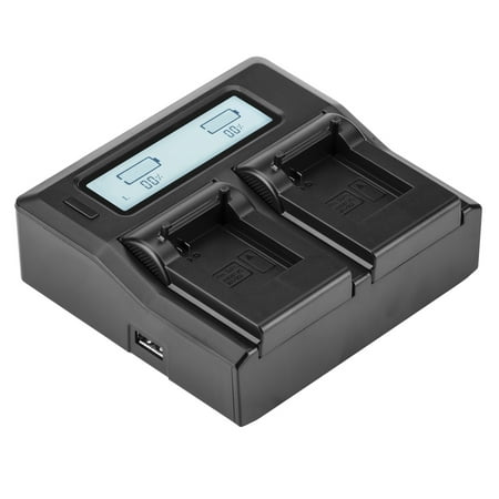 Green Extreme Dual Smart Charger with LCD Screen for GoPro AHDBT-201/301/302