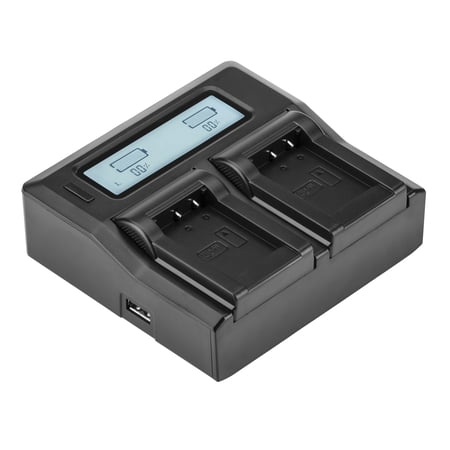 Green Extreme Dual Smart Charger with LCD Screen for Sony NP-BX1