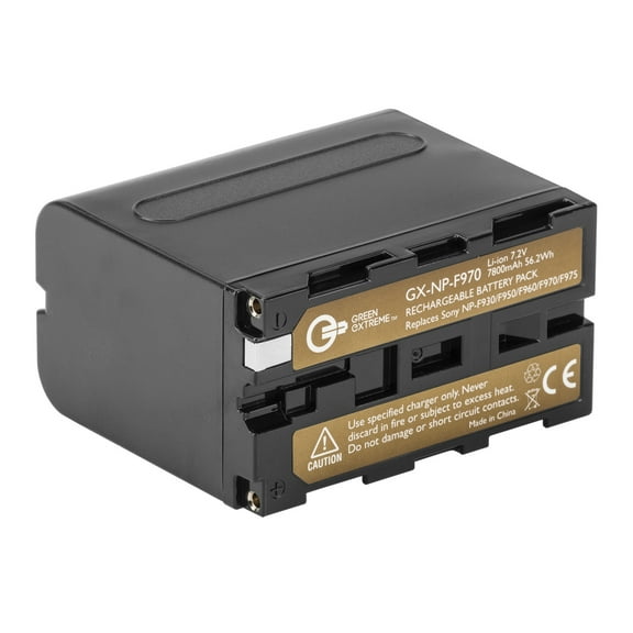 Green Extreme NP-F970 Lithium-Ion Battery Pack (7.2V 7800mAh)