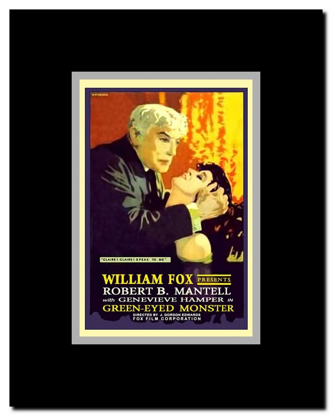 Green-Eyed Monster The Framed Movie Poster