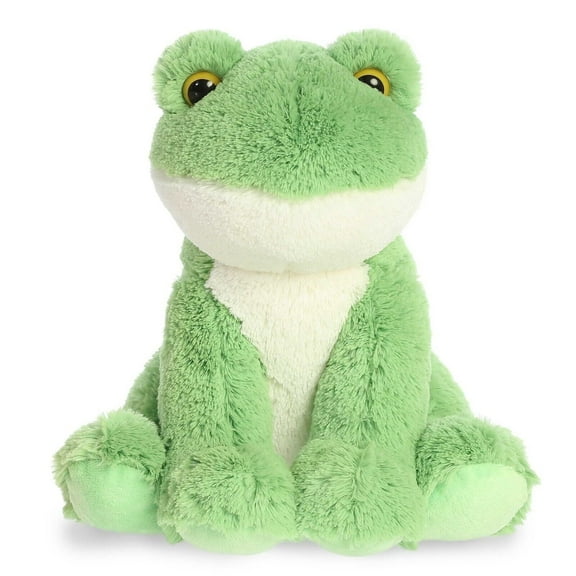Green FROG Stuffed Animal Plush, 14" Tall, by Aurora