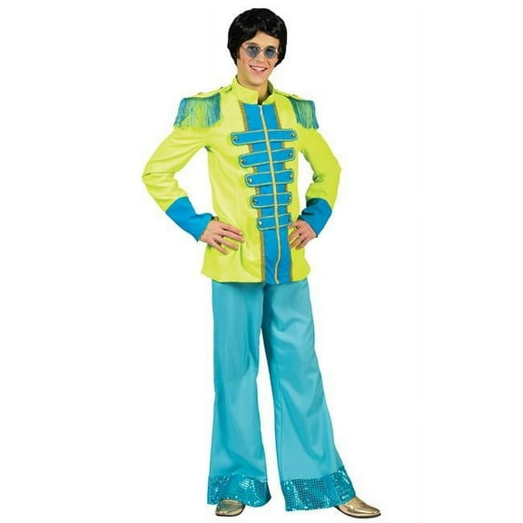 Green Fab 60\'s Jacket Men\'s Adult Halloween Costume