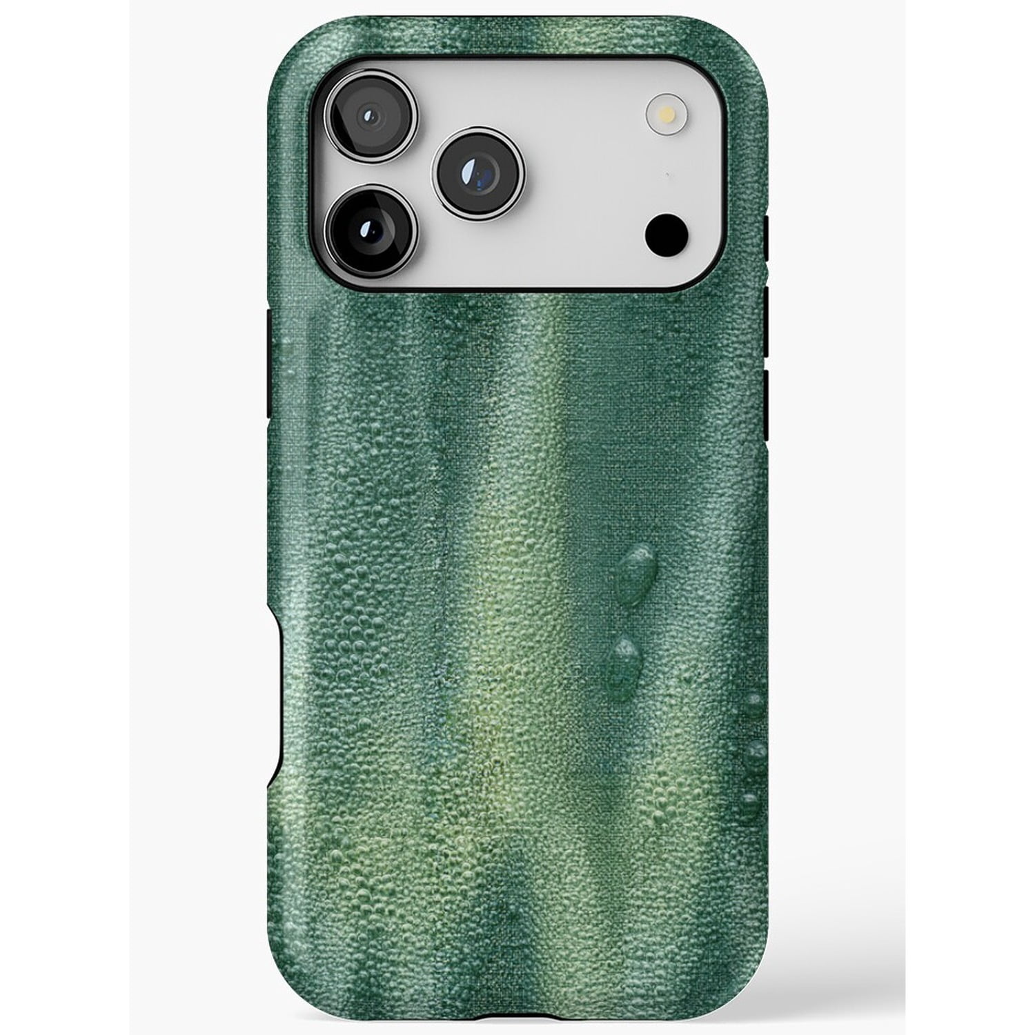 Green Fabric Texture and Draped Folds Tough Cell Phone Case ...
