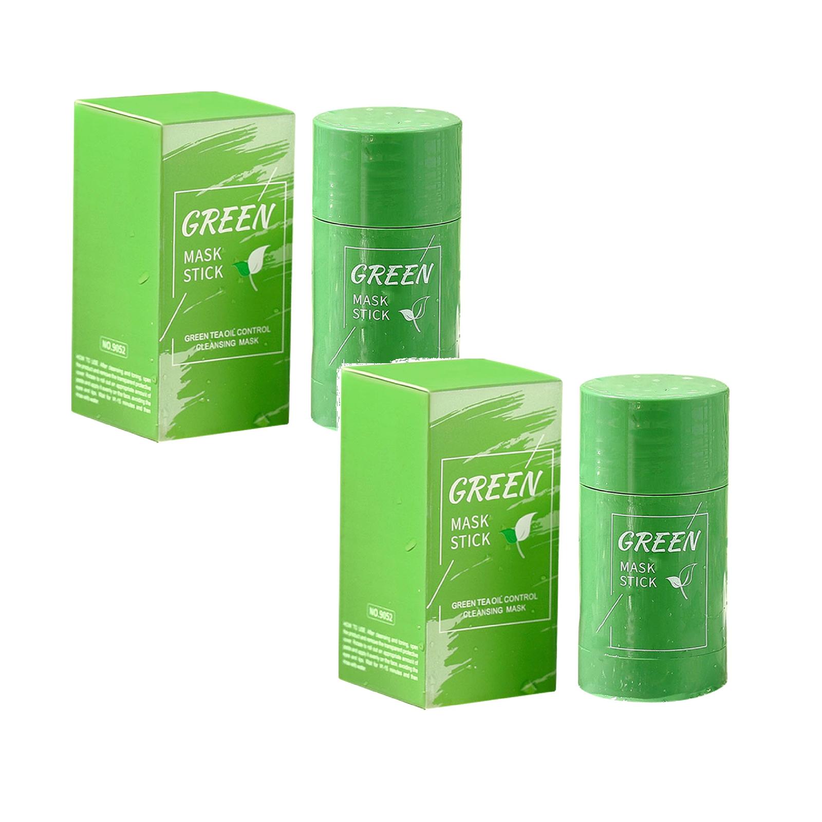 Green Facial Mask for Women, Green Tea Deep Cleanse 2024 New Blackhead