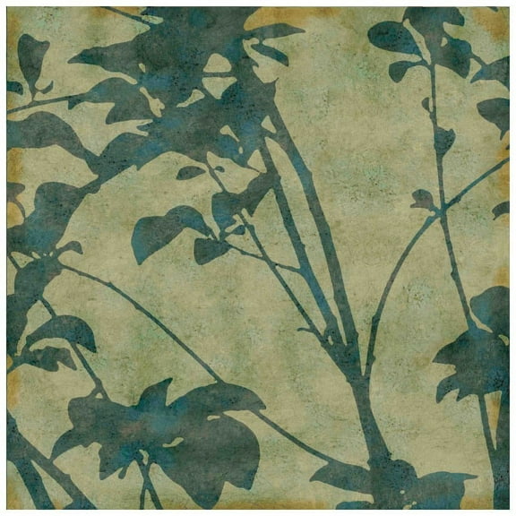 "Green Fall" Painting Print on Wrapped Canvas