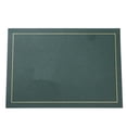 thumbnail image 1 of Green Faux Leather Placemats Stain Resistant Table Mats Waterproof Easy to Clean Washable for Kitchen Dining Tableharlik, 1 of 7