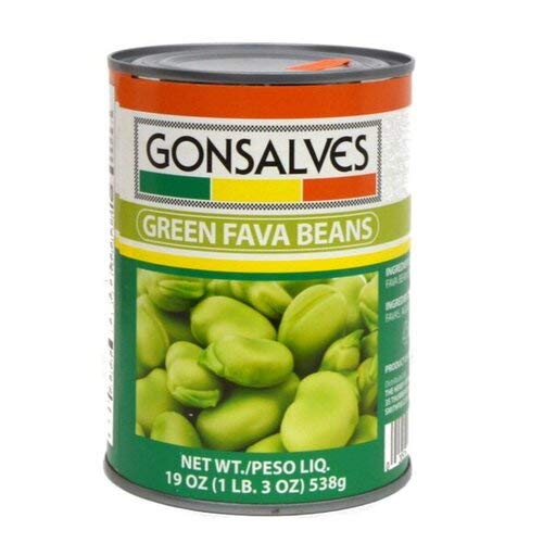 Green Fava Beans, (2) 19 Oz. Cans