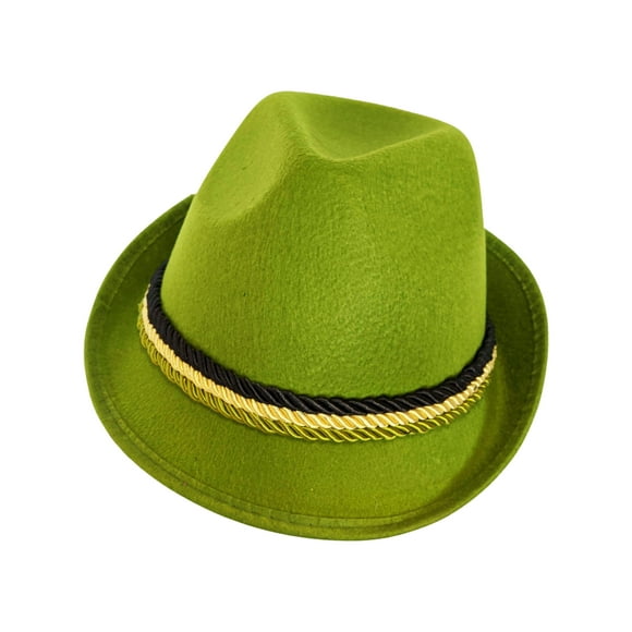 Green Felt Alpine Hat