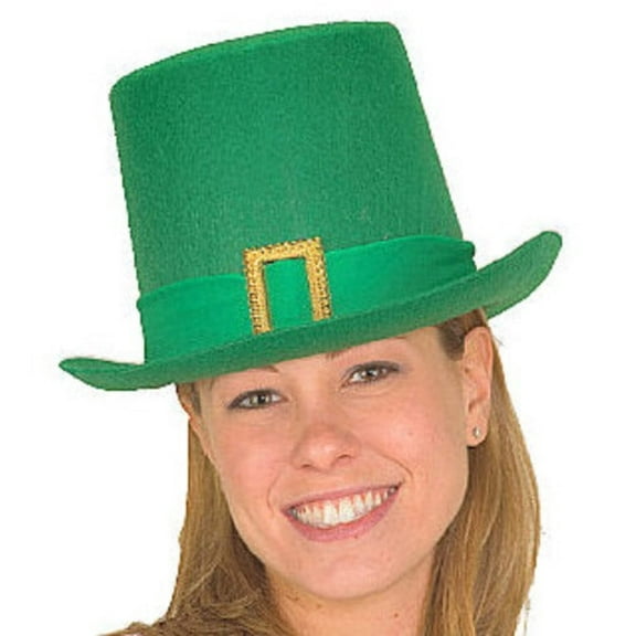 Green Felt Top Hat Adult