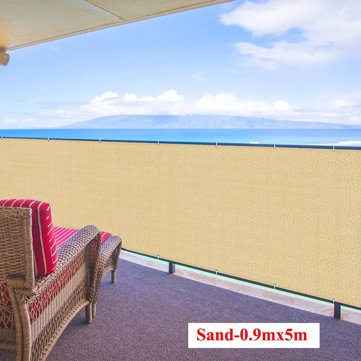 Green Fence Privacy Screen Windscreen,Heavy Duty Backyard Privacy Fence