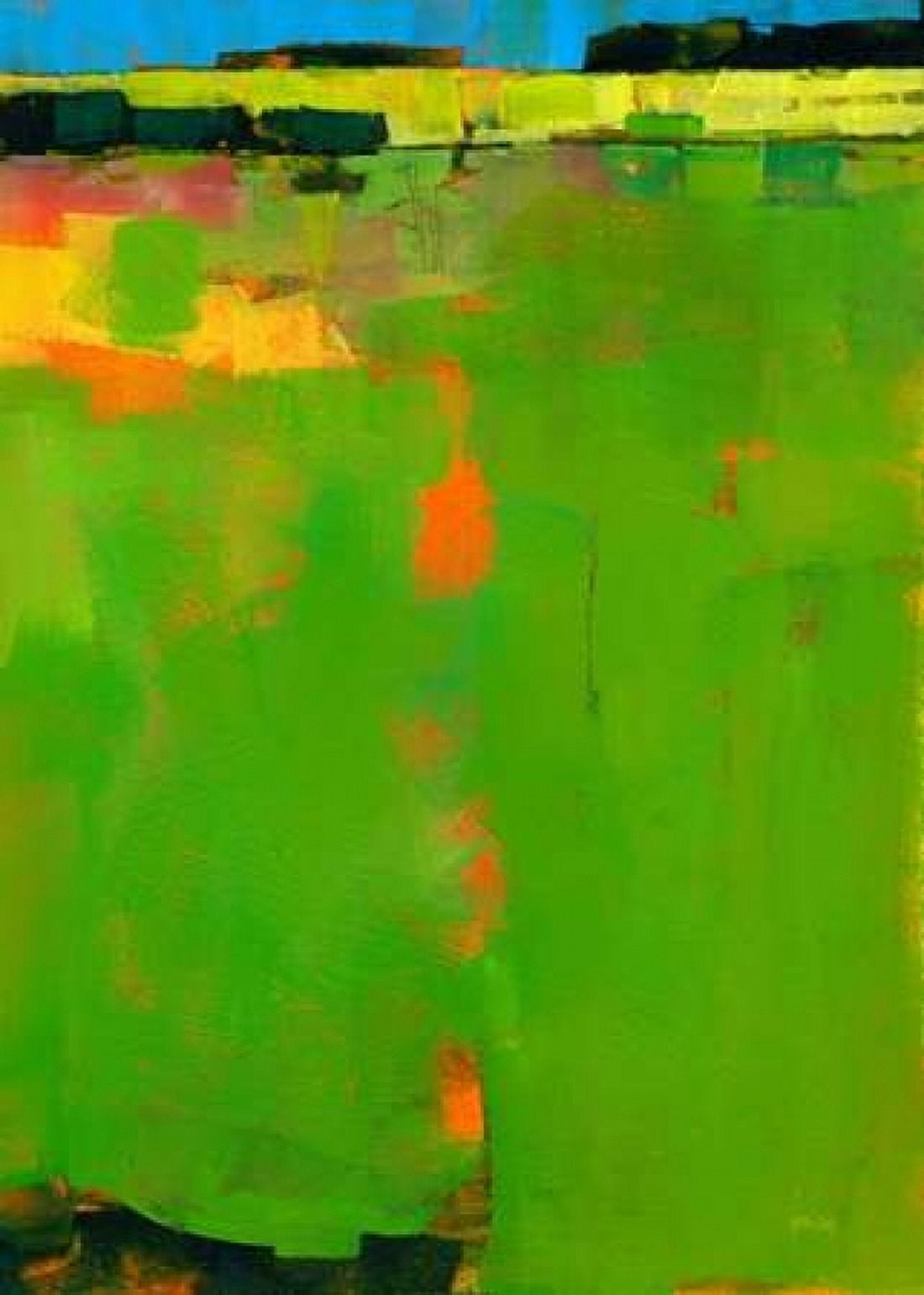 Green Field Canvas Art - Paul Bailey (20 x 28)