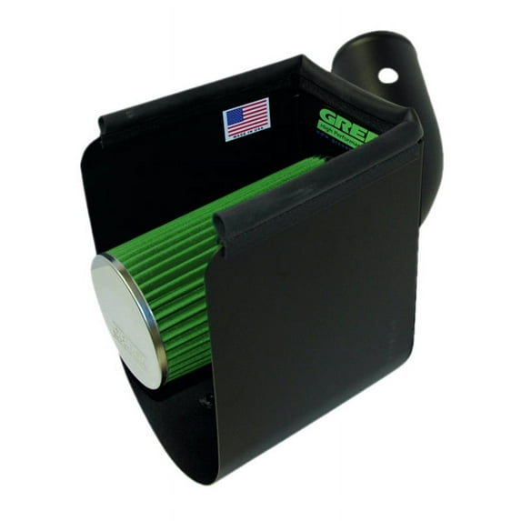 Green Filter 2005 Ford Powerstroke 6.0L Cold Air Intake Kit