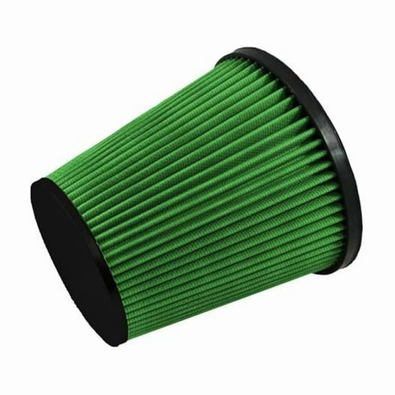 Green Filter GRE7014 High Performance Universal Cone Air Filter - Green