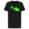 thumbnail image 1 of Green Fire Fish T-Shirt Men -Image by Shutterstock, Male Medium, 1 of 2