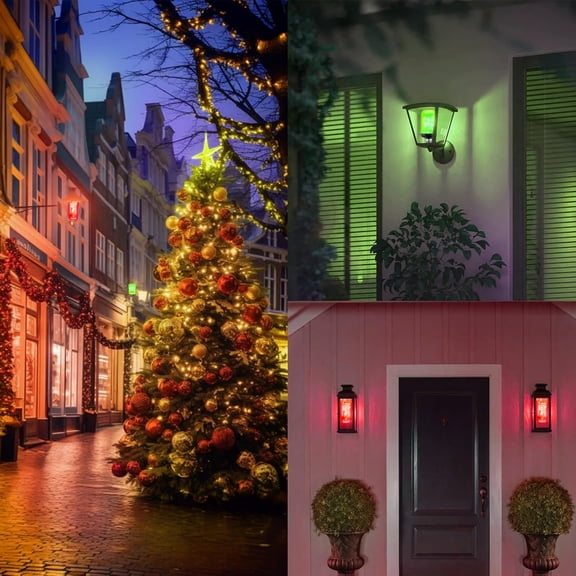 Green Flame Light Bulbs, Flickering Light Bulb with 4 Modes Upside Down Effect, 5W E26 Base LED Green Lights for Christmas Halloween, Indoor Outdoor Party Home Patio Porch Decor