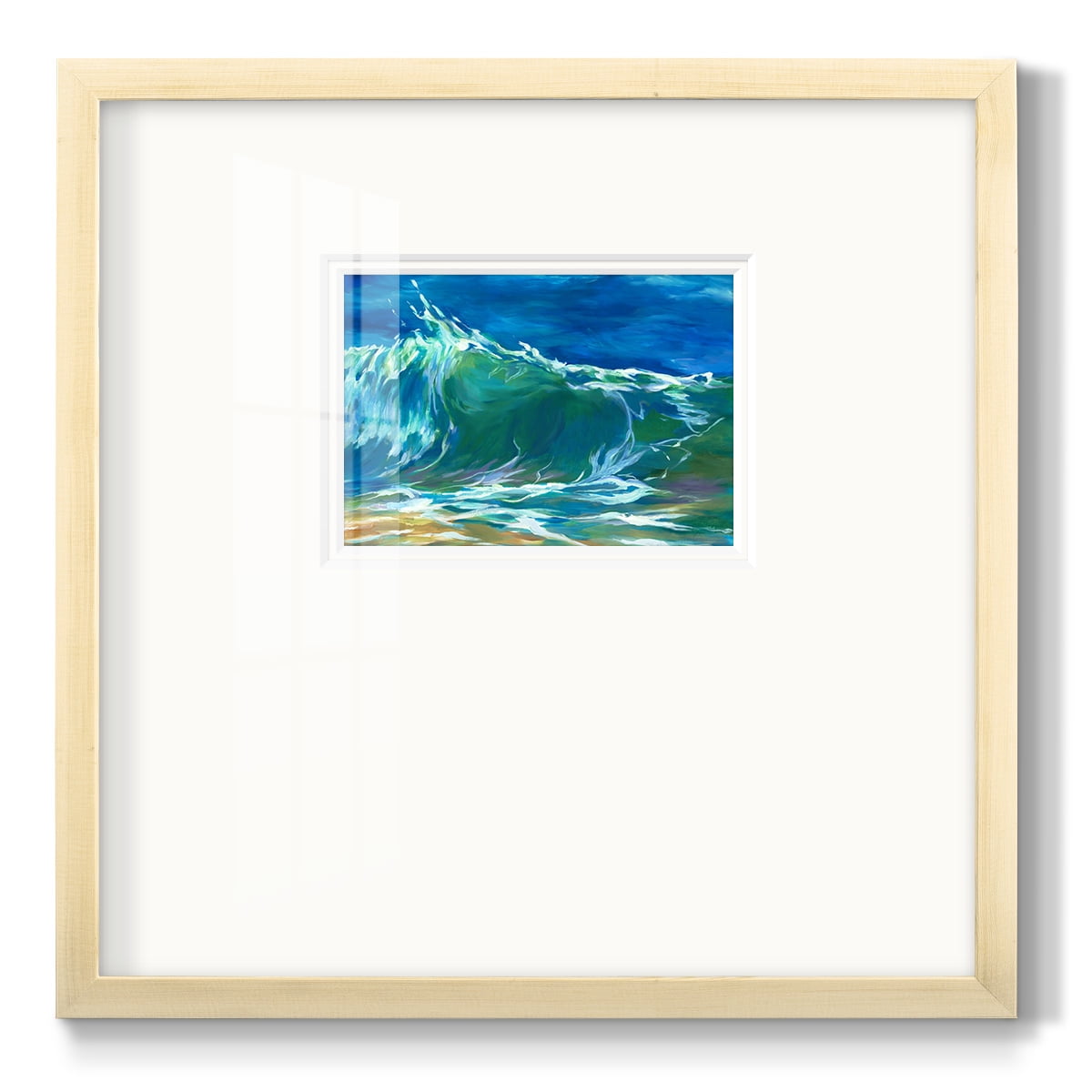 Green FlashPremium Framed Print