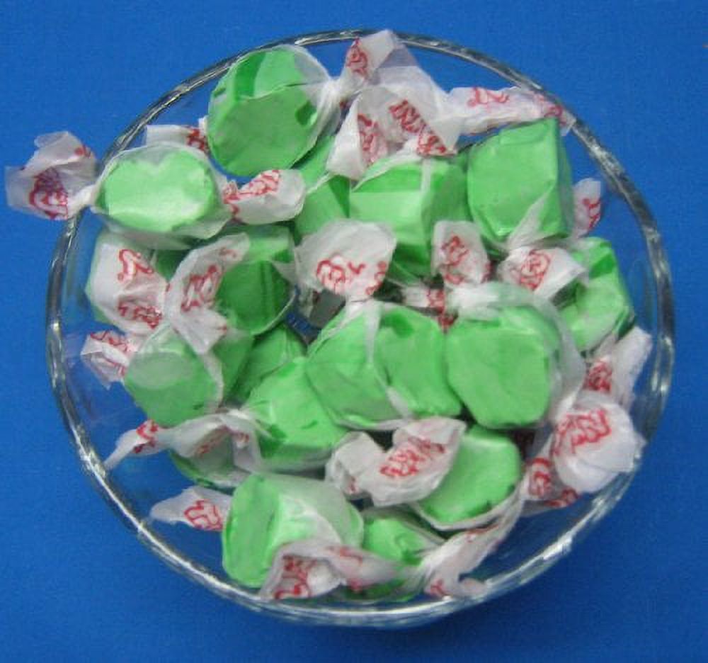 Green Flavored Salt Water Taffy 1 Pound