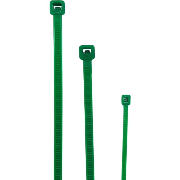 Green Floral Cable Ties by Ashland - Nylon Zip Ties in 3 Sizes for Floral Arranging - Crafts & Decorations - 24 Pack