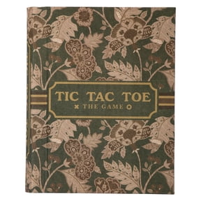 Home Decor Collection Sterling & Noble Home Green Floral Tic Tac Toe Game Set Book