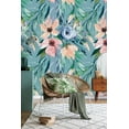 thumbnail image 1 of Green Floral Wallpaper, 1 of 3