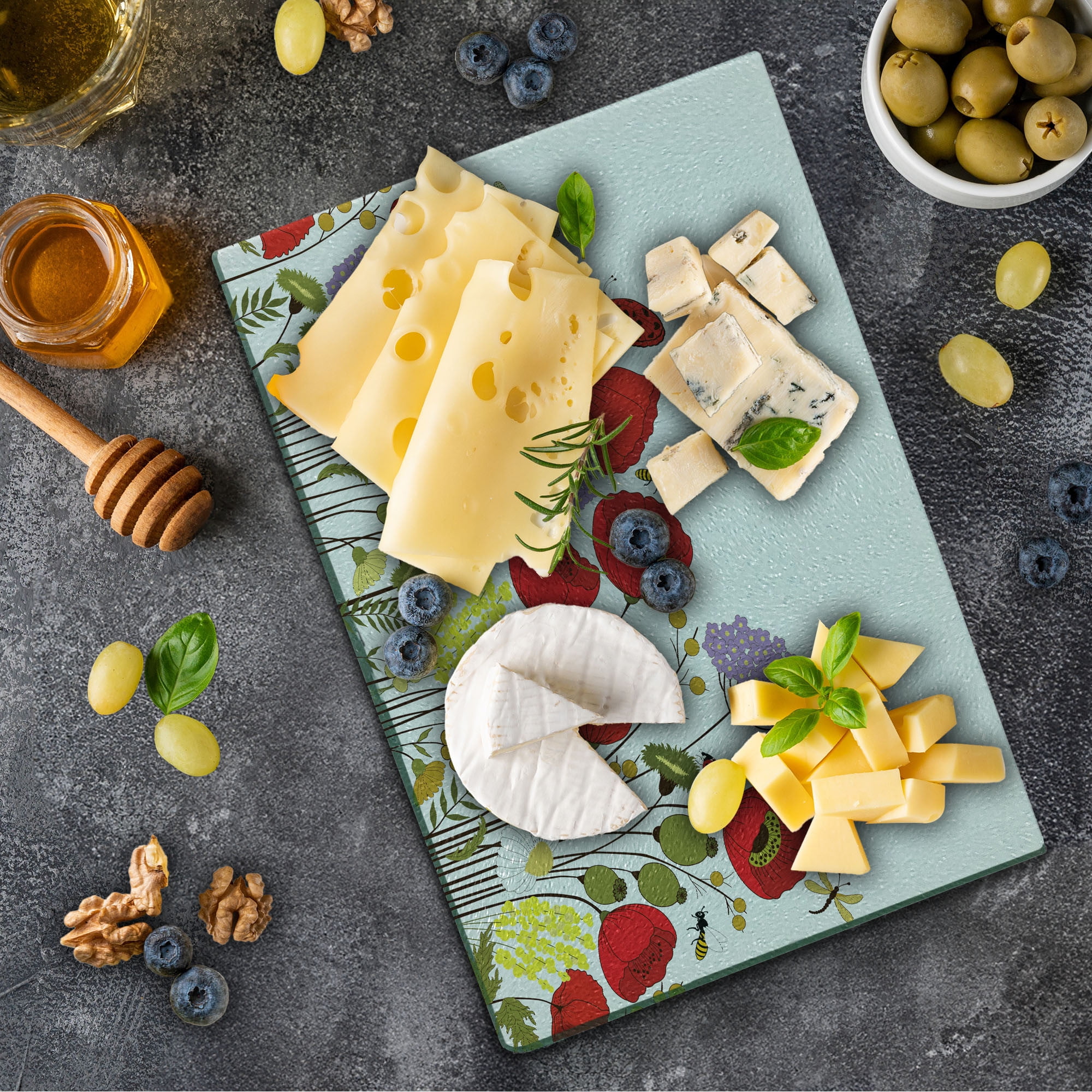 Small Blue/Green Cutting Board
