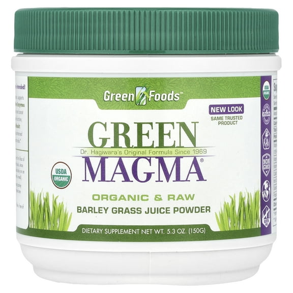 Green Magma Barley Grass Juice By Green Foods 5.3 Ounces
