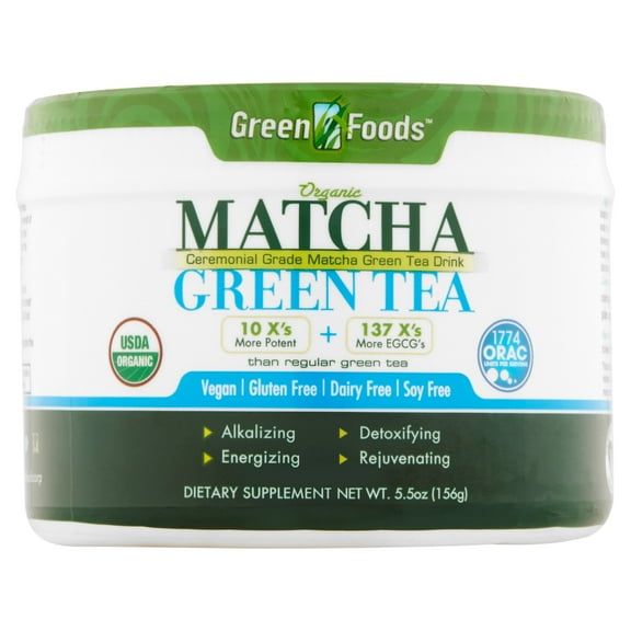 Green Foods Tea Grn Matcha,5.5 Oz (Pack Of 1)