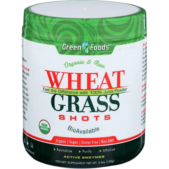 Green Foods Wheat Grass Shots Og1 5.3 Fz