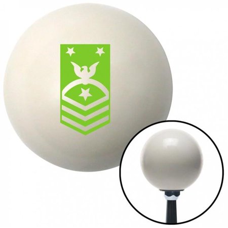 Green Force or Fleet Command Master Chief Petty Officer Ivory Shift Knob with M16 x 1.5