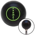 thumbnail image 1 of Green Ford Overdrive Black Shift Knob with M16 x 1.5 Insert Shifter Auto Manual, 1 of 1