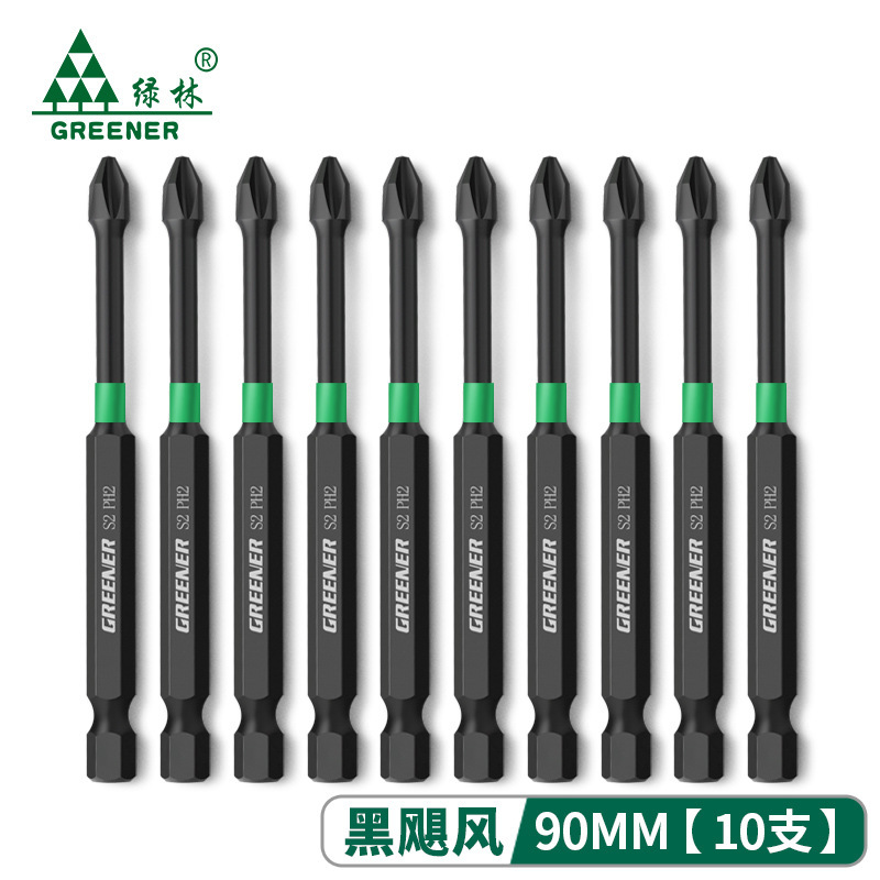 Green Forest Impact Strong Bit Cross High Hardness German