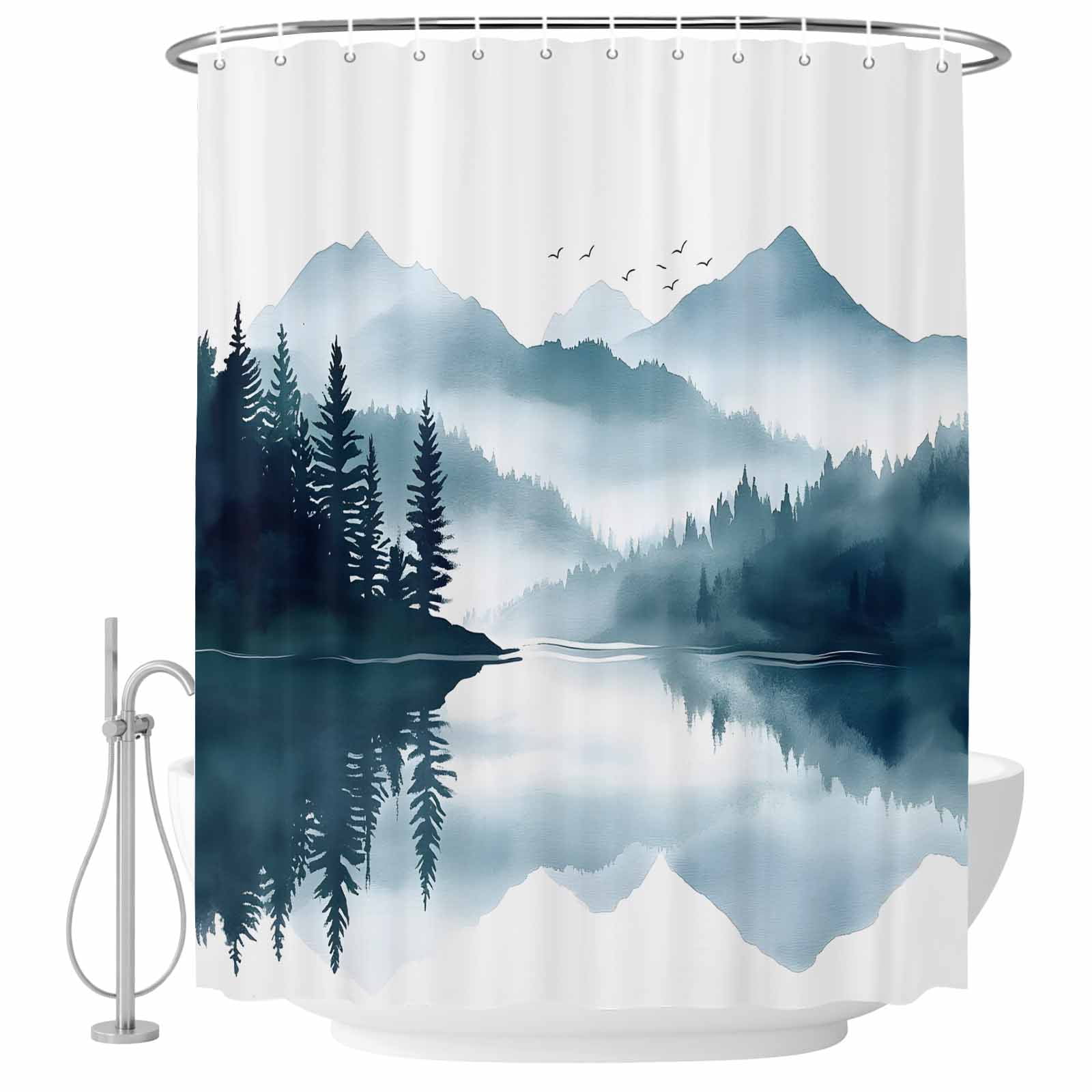 Lake Shower Curtain