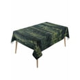 thumbnail image 1 of Green Forest Table Cloth, Pine Tree Summer Botanical Modern Art Waterproof Tablecloth for Rectangle Tables, Reusable Washable Fabric Table Cover for Restaurant Kitchen Dining Tables 54"x108", 1 of 6