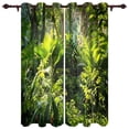 thumbnail image 1 of Green Forest Window Curtains Home r Kitchen Draperies Curtains for Bedroom Living Room Curtain, 1 of 5