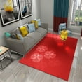 thumbnail image 1 of Green Four Leaf Clover Carpet Saint Patrick's Day Living Room Bedroom Bathroom Door Mats Home r Soft Doormat Non Slip Carpet, 1 of 6